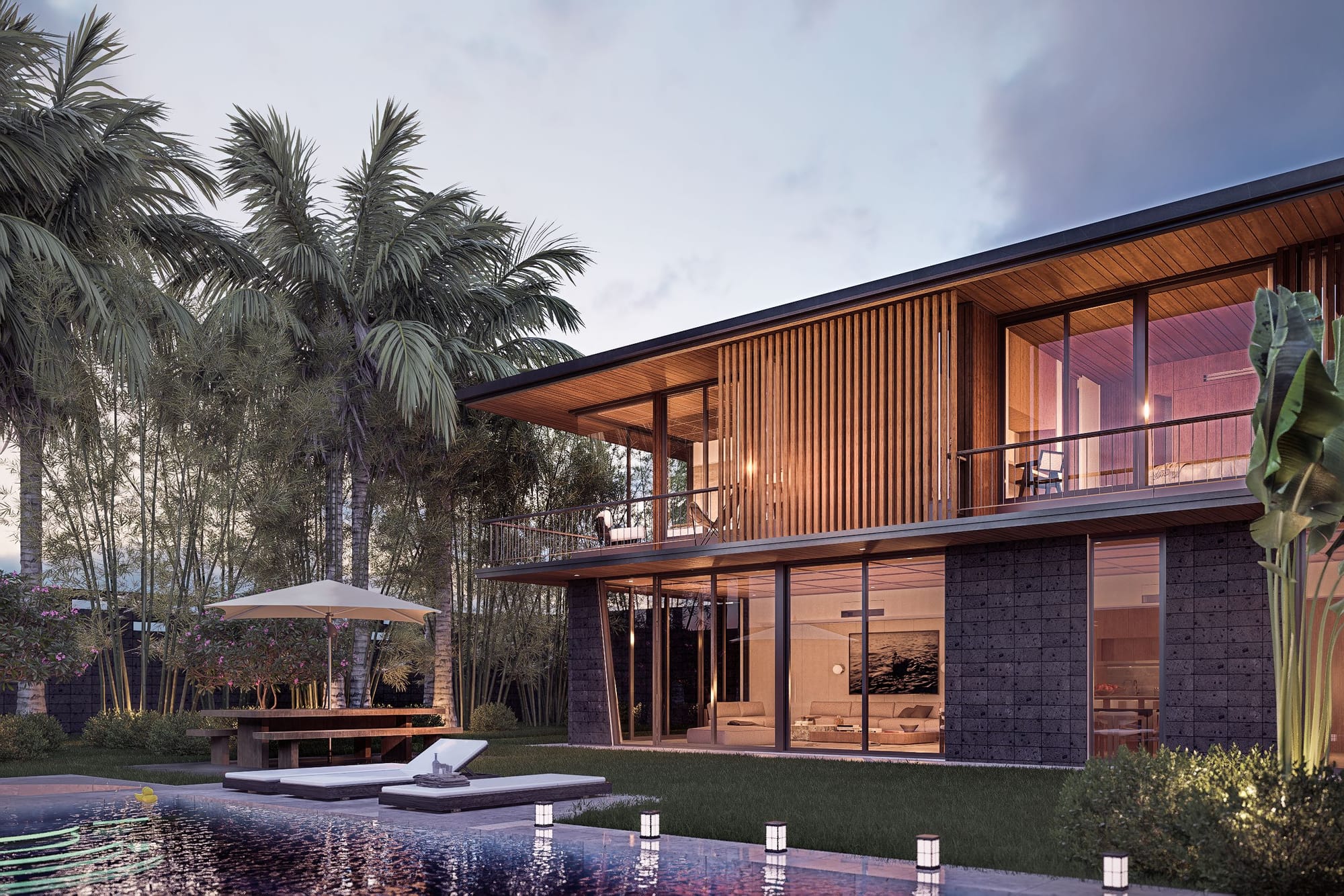 An OXO residence in Bali